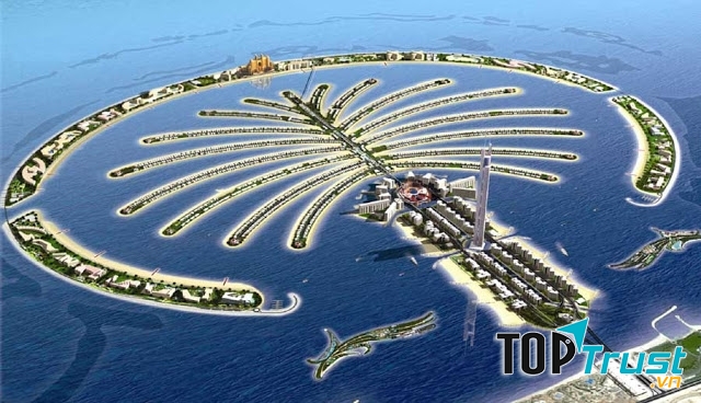 Palm Jumeirah (Quần đảo cây cọ) - Dubai