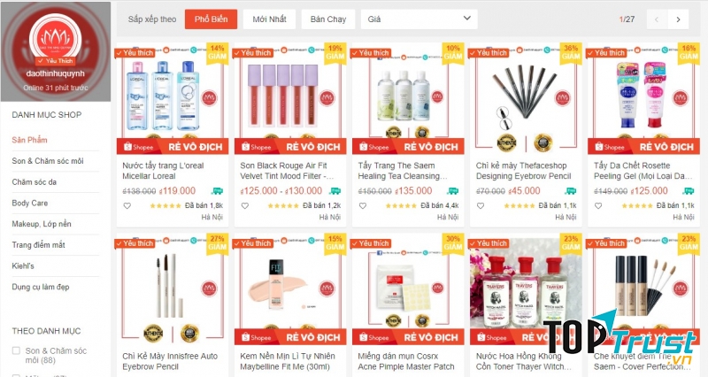 Daothinhuquynh - ﻿Linn Cosmetic