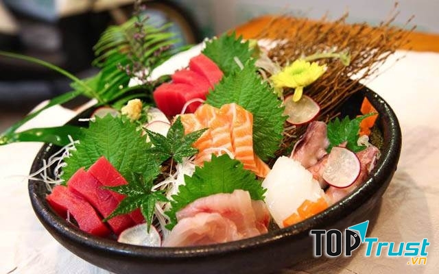 Hình ảnh món ăn Nhật ở Dasushi