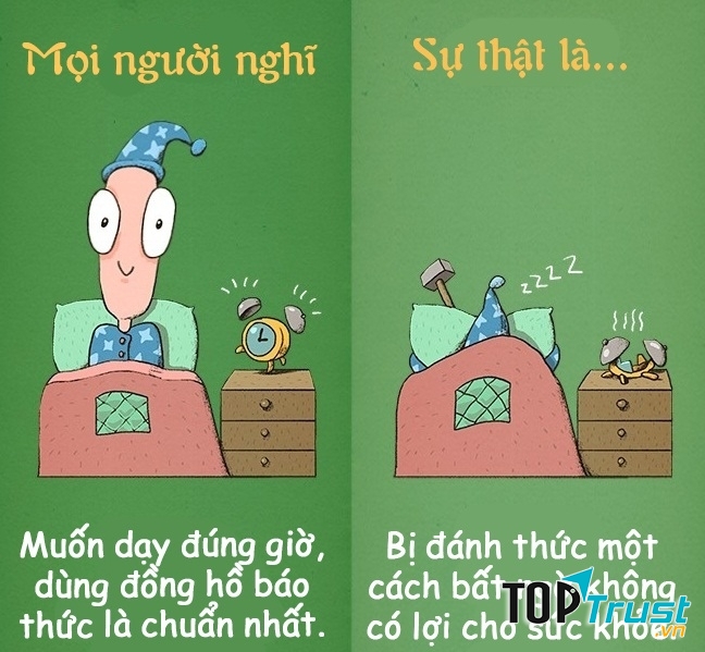 Đặt đồng hồ báo thức