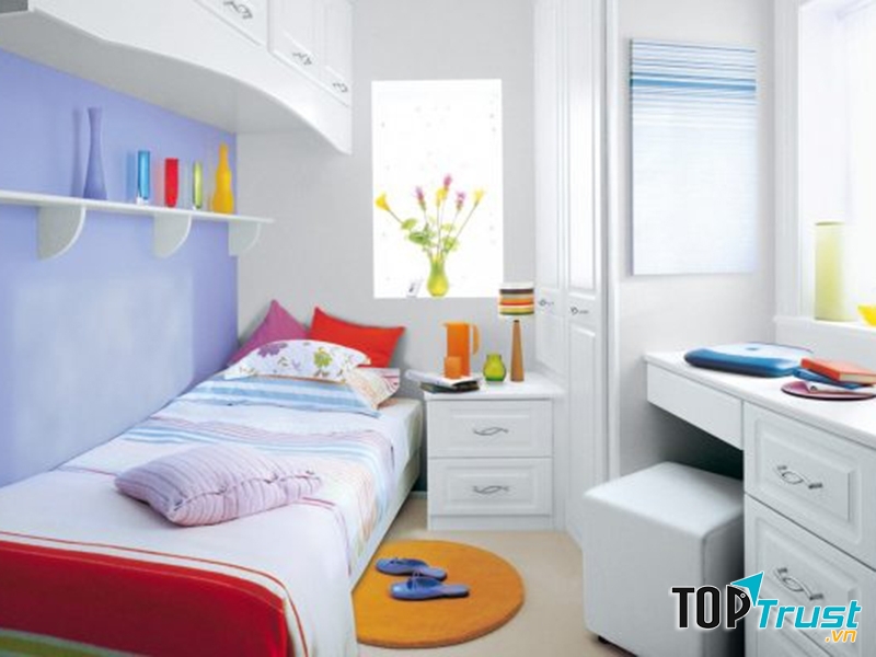 Một chiếc tủ nhỏ cho căn phòng thêm gọn