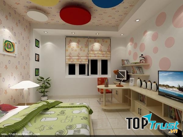 Đặt tivi trong phòng ngủ