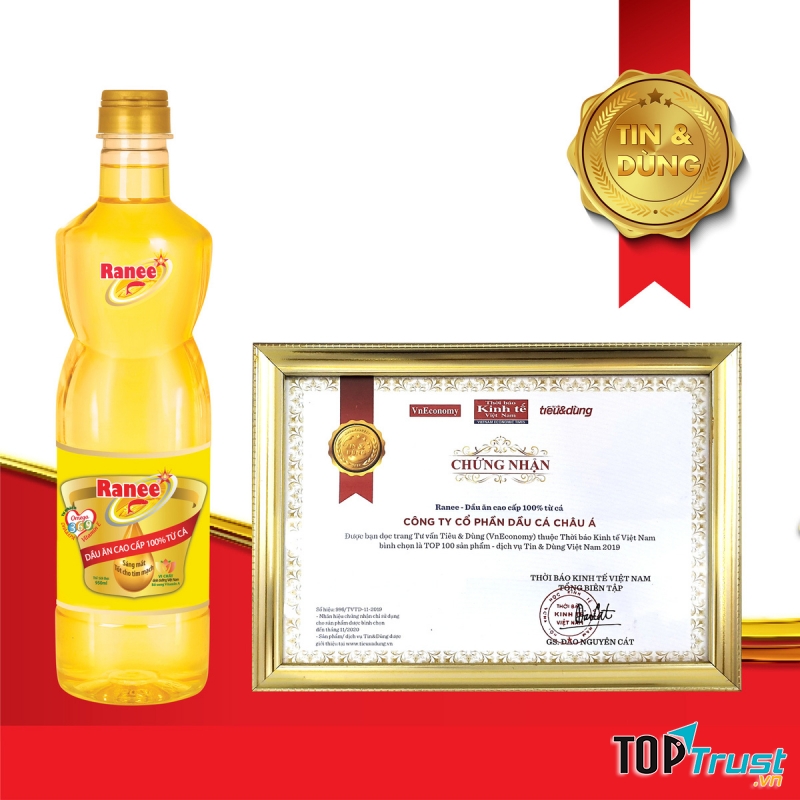 Dầu ăn cao cấp Ranee - Thương hiệu Việt