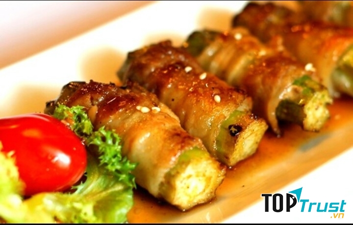 Đậu bắp nướng [