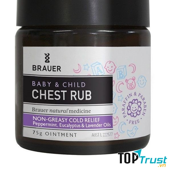 Dầu bôi ấm ngực dành cho trẻ Baby & Child Chest Rub