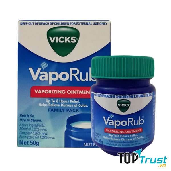 Dầu bôi ấm ngực Vicks