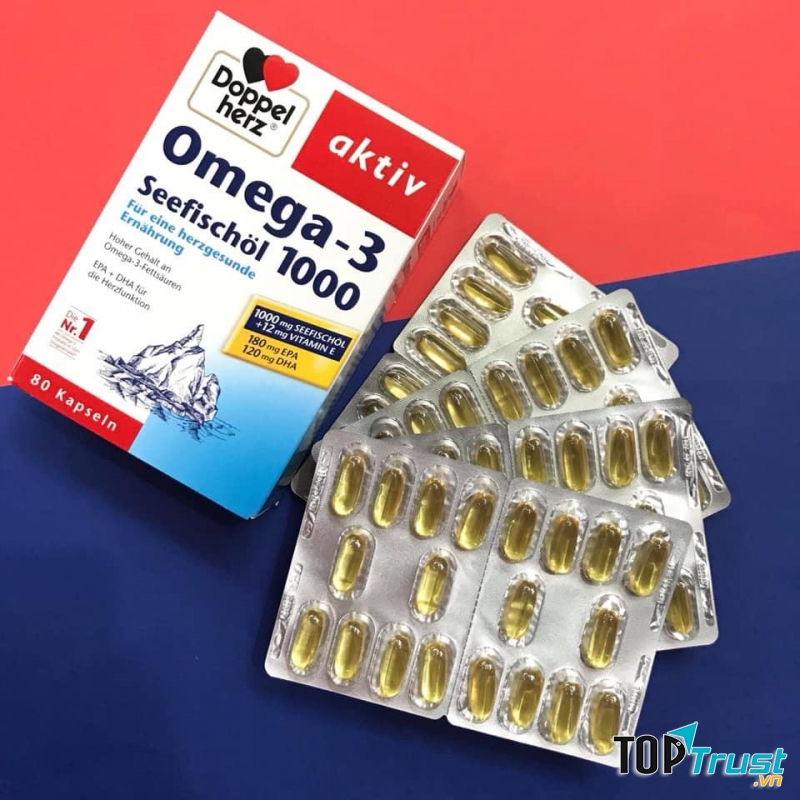 Dầu Cá Doppelherz Aktiv Omega-3