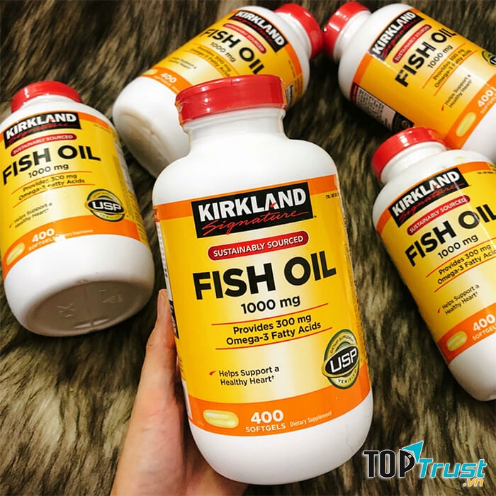 Dầu cá hãng Kirkland Signature