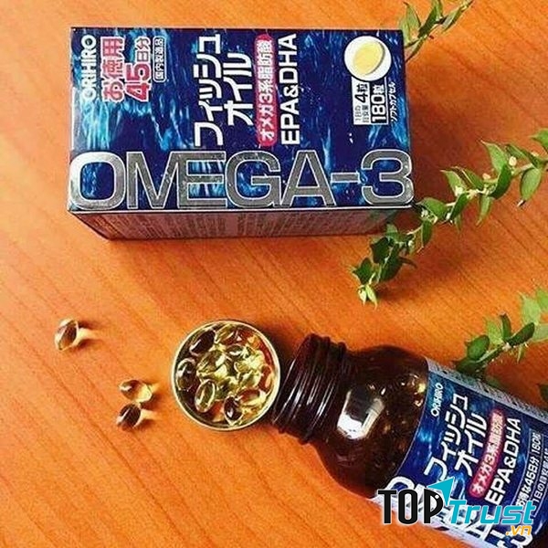 Dầu Cá Omega 3 orihiro Nhật Bản