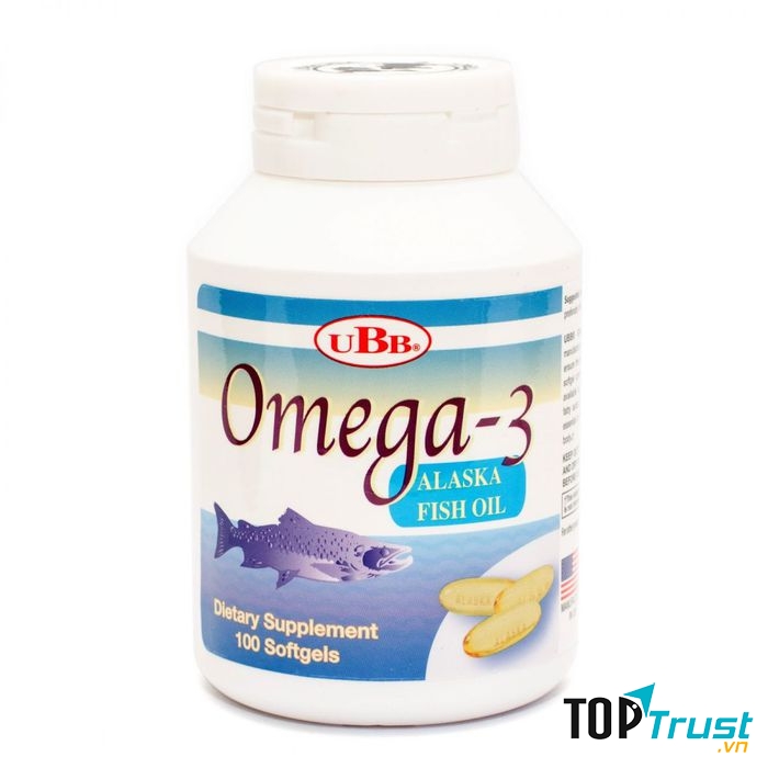 Dầu cá UBB® Omega 3 Alaska Fish Oil