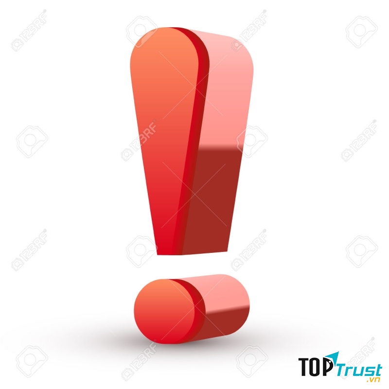 Dấu chấm than, biểu hiện cho những câu thể hiện cảm xúc