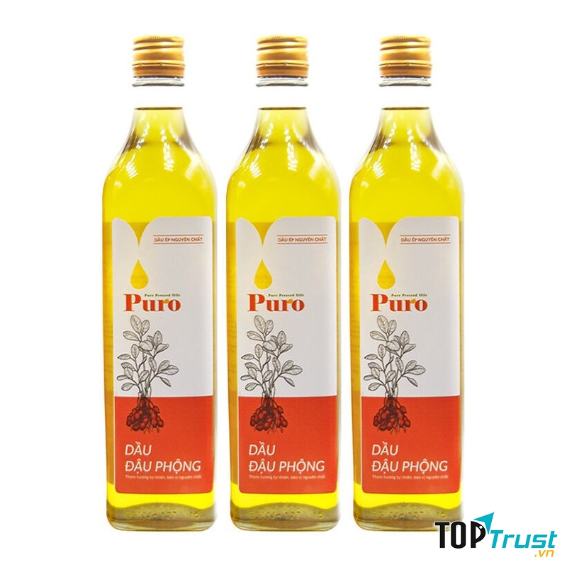 Dầu đậu phộng nguyên chất 100% Puro ﻿