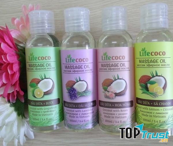 Dầu dừa massage Lifecoco
