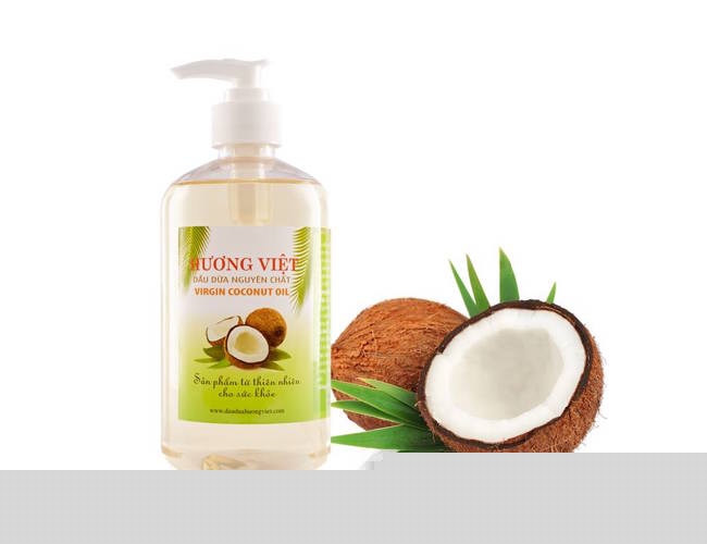 Dầu dừa nguyên chất Hương Việt