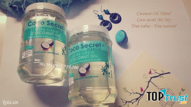 Dầu dừa nguyên chất tinh khiết Coco - secret
