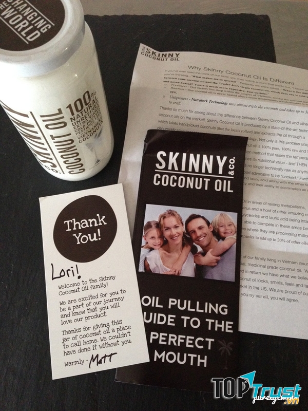 Dầu dừa Skinny Coconut Oil