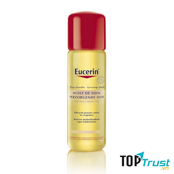 Dầu dưỡng da Eucerin Peau Sensible Huile De Soin Natural Caring Oil