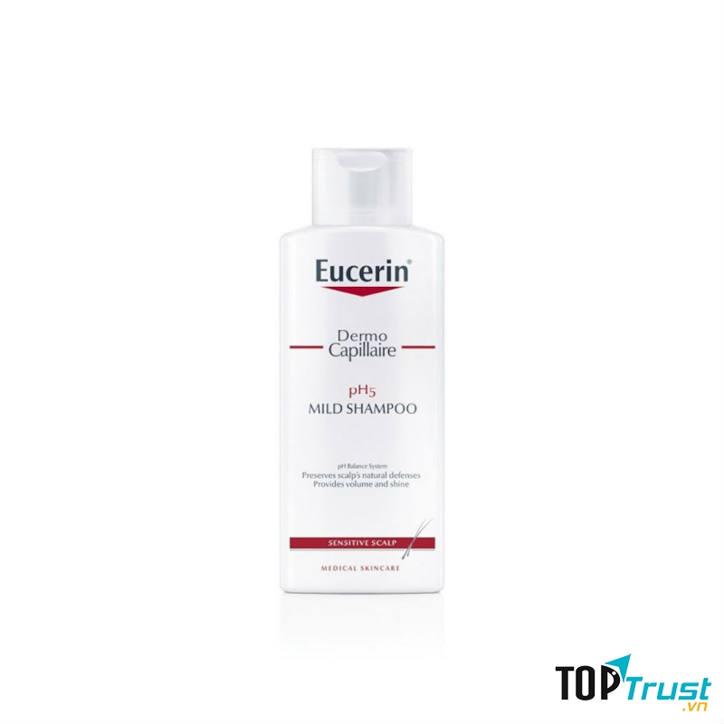 Dầu gội cho da đầu nhạy cảm Eucerin Demo Capillaire pH5 Mild