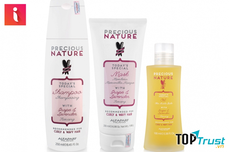 Dầu gội cho tóc uốn Precious Nature