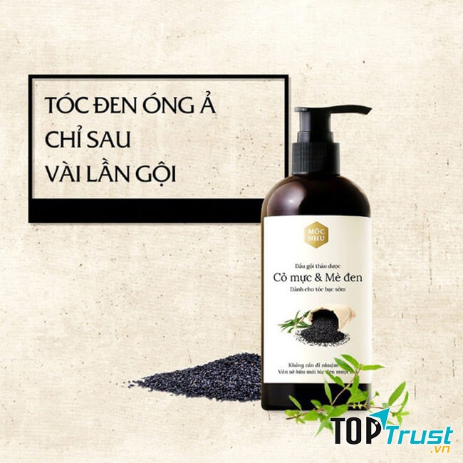 Dầu gội thảo dược Cỏ Mực & Mè Đen