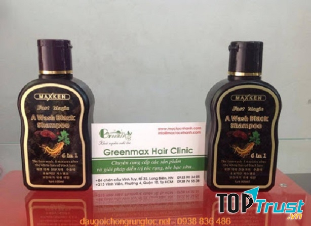 Dầu gội đen tóc Hàn Quốc Maxken
