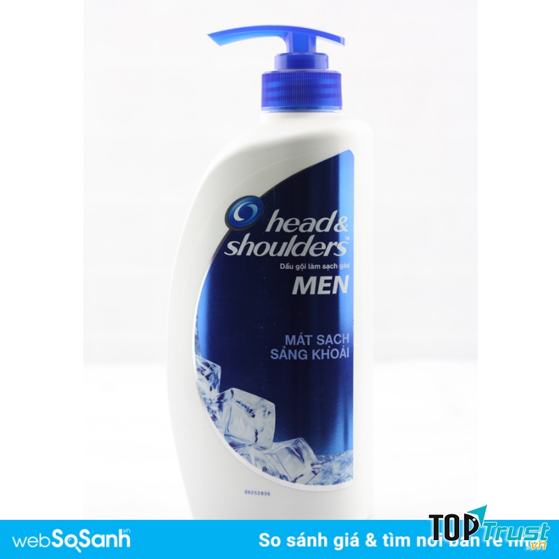 Dầu Gội Head & Shoulders Mát Lạnh Sảng Khoái Cho Nam Cool Blast