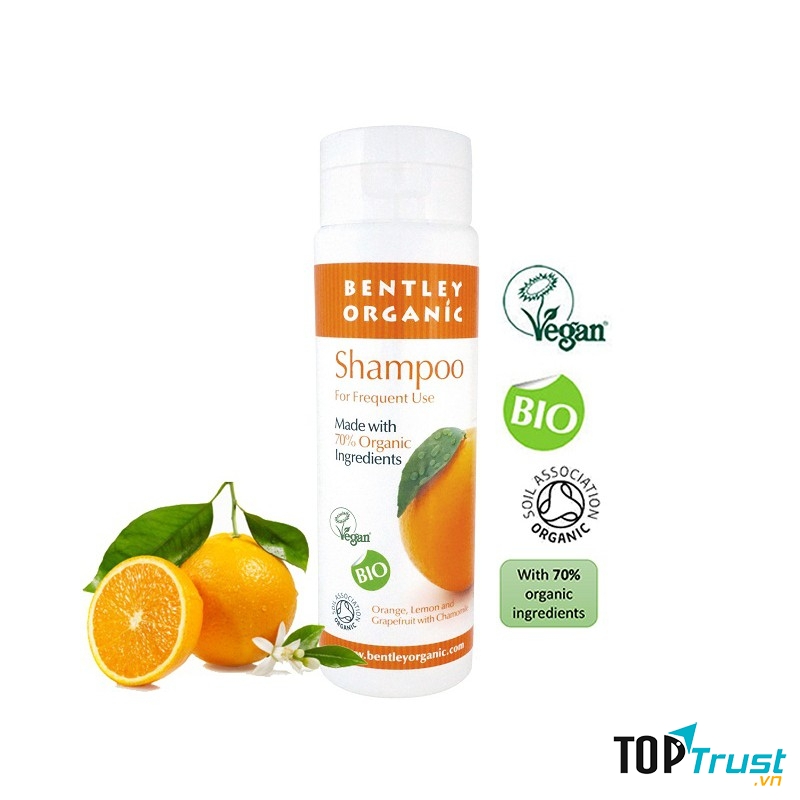 Dầu gội thiên nhiên Organic Bentley