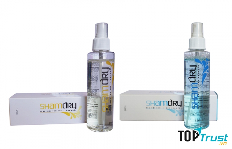 Dầu Gội Khô Cho Sản Phụ Kiêng Nước Shamdry
