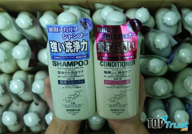  Dầu gội Kaminomoto được biết đến rộng rãi tại Việt Nam tính đến thời điểm hiện tại.