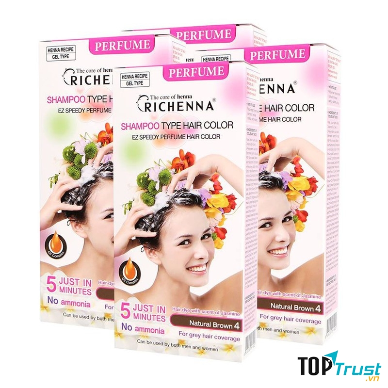 Dầu gội nhuộm tóc Richenna