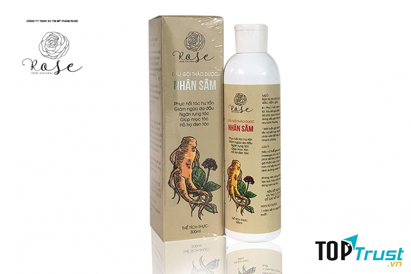 Dầu gội thảo dược nhân sâm Rose