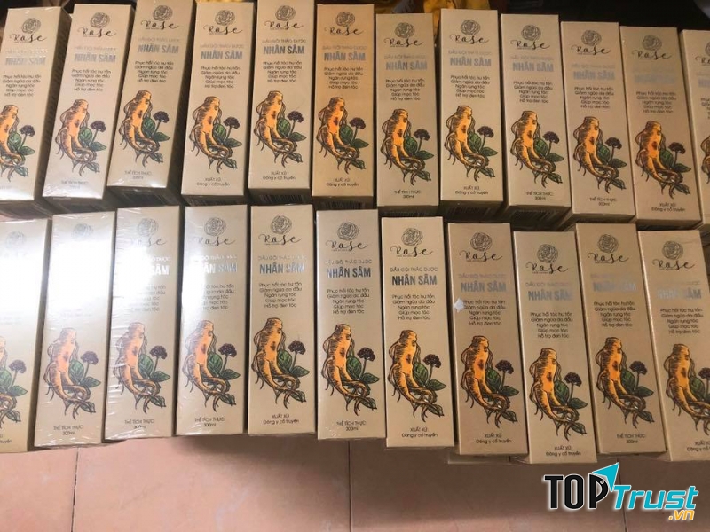 Dầu gội thảo dược nhân sâm Rose