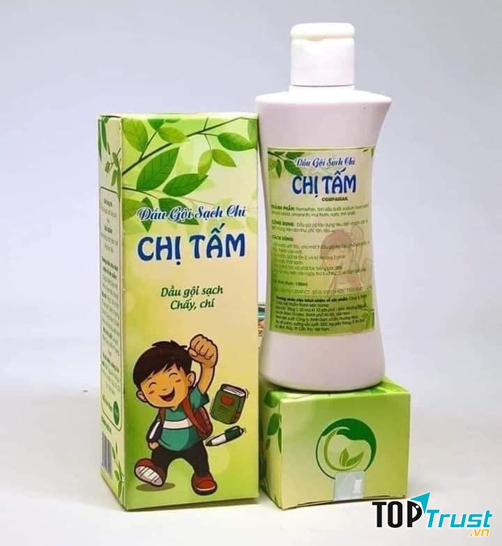 Dầu gội Trị Chấy, Chí Chị Tấm Thanh Mộc Hương có tác dụng tiêu diệt nhanh các ký sinh trùng trên da như: chí, rận, rệp,…