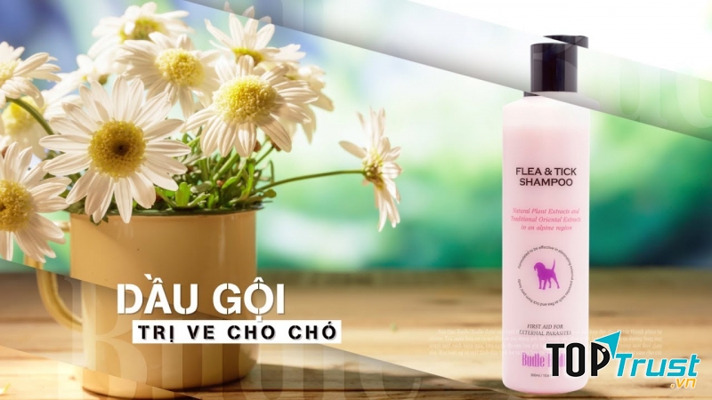 Budle Budle Flea & Tick ShamPoo - Dầu Gội Trị Ve Cho Chó