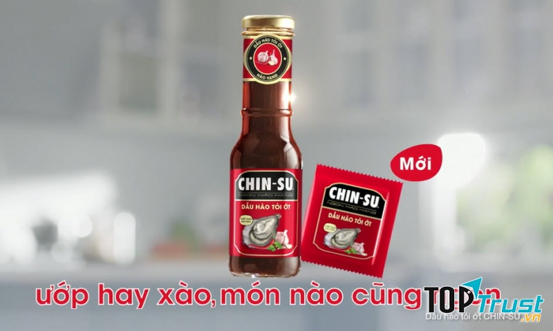 Dầu hào tỏi ớt Chin-su đem đến sự tiện lợi trong việc nêm nếm gia vị một cách tối ưu
