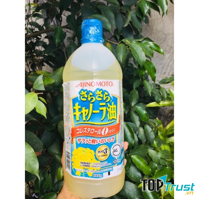 Dầu hạt cải Ajinomoto cho bé