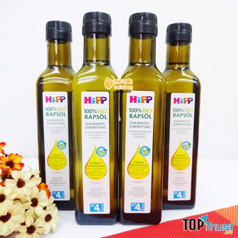 Dầu hạt cải Hipp cho bé