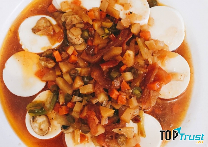 Đậu hũ sốt lục vị