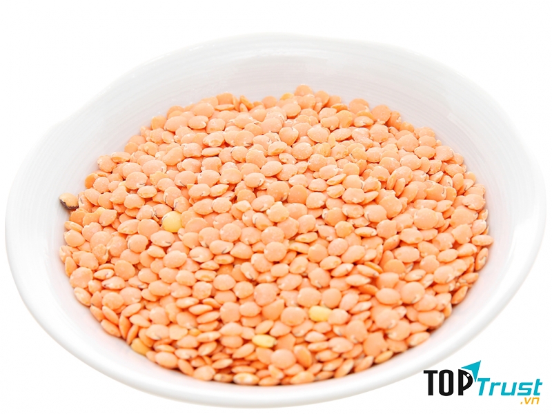 Đậu lăng giàu axit folic