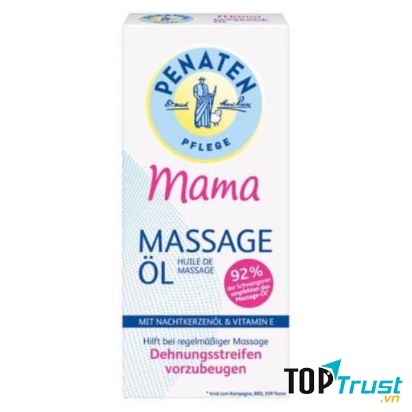 Dầu massage ngừa rạn da Penaten Mama Massage