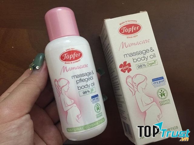 Dầu massage chống rạn da Mamacare massage and body oil