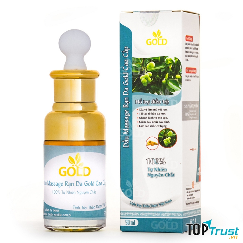Dầu Massage Rạn da Gold