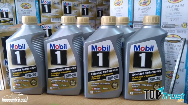 Nhớt xe tay ga Mobil 1 5W30 Gold