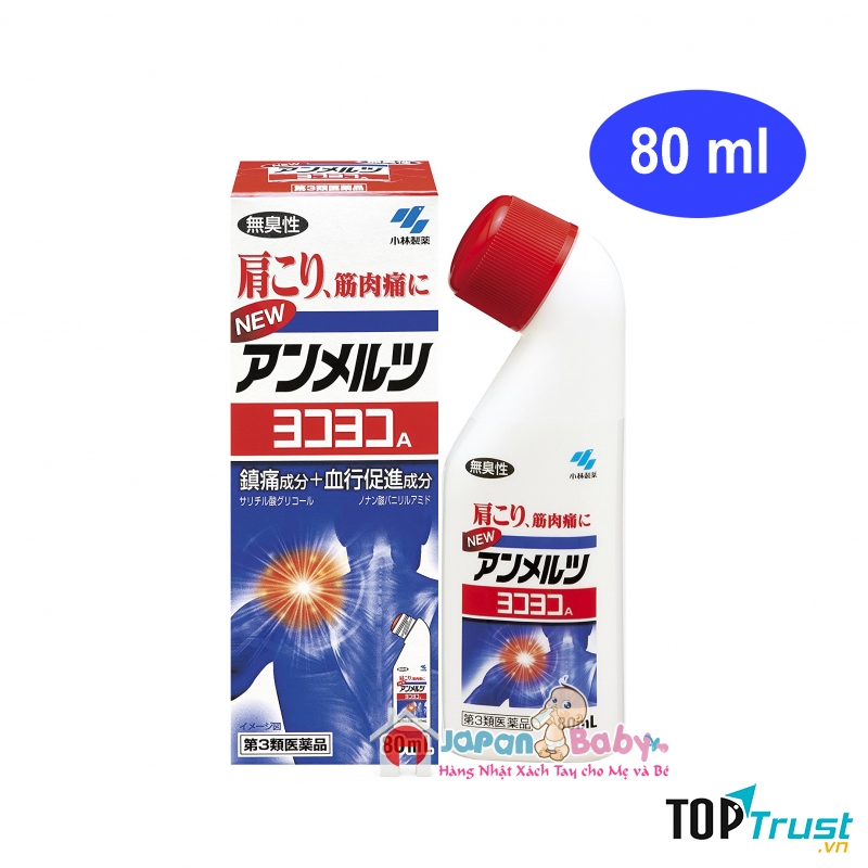 Dầu xoa bóp Nhật Bản YokoYoko 80ml