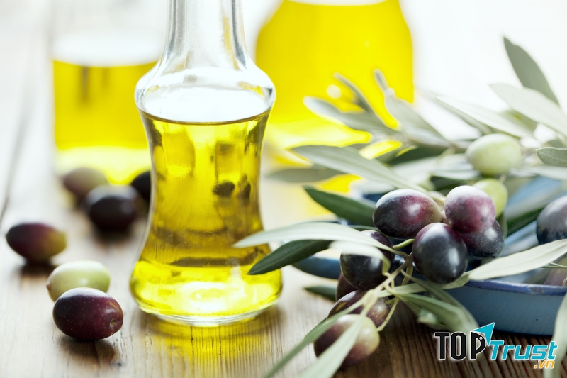 Dầu Oliu rất tốt cho bé