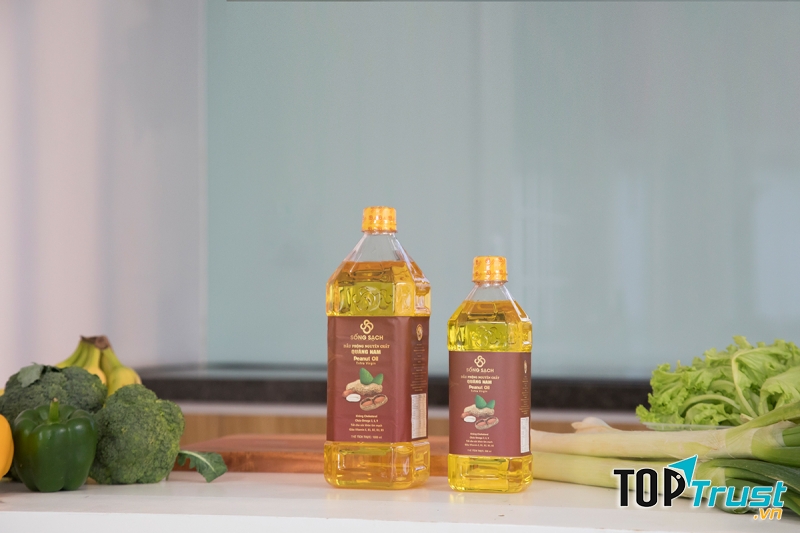 Dầu phộng nguyên chất Sống Sạch