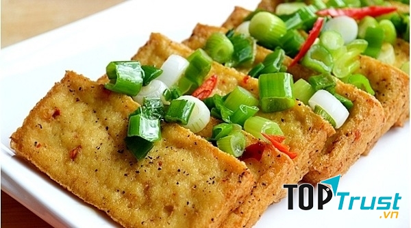 Món ăn được chế biến từ đậu phụ Bình Long