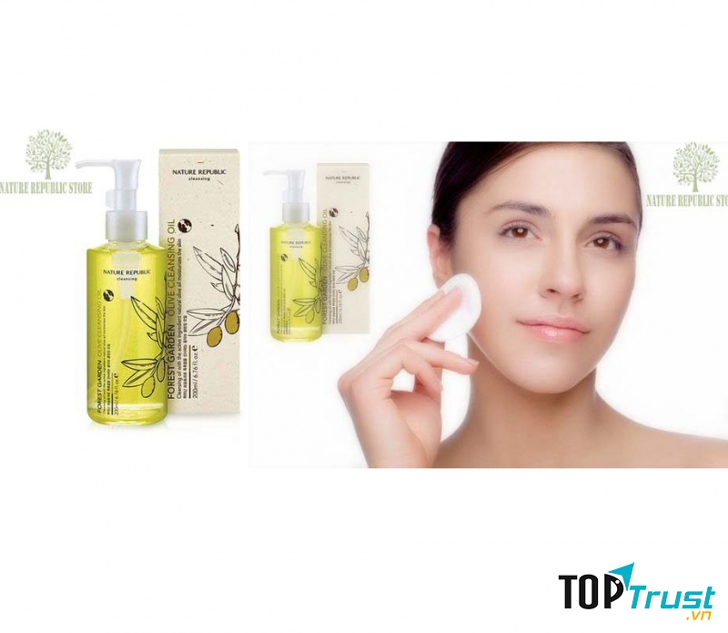 Dầu tẩy trang chứa dầu olive Forest Garden Olive Cleansing Oil