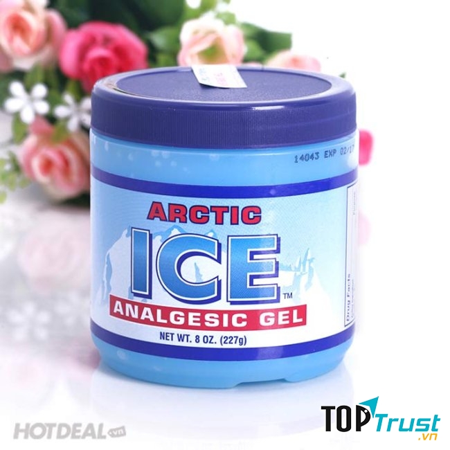 ﻿Dầu lạnh xoa bóp arctic ice analgesic gel 227gr – USA