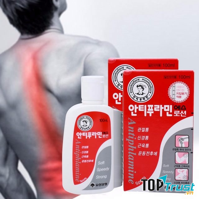 Dầu Xoa Bóp Hàn Quốc Antiphlamine Lotion 100ml